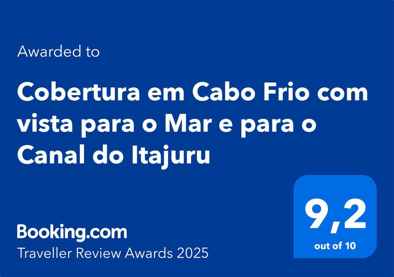 Apartment Cobertura Em Com Vista O Mar E O Canal Do Itajuru *